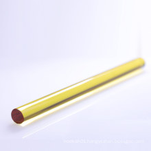 Lampworking Borosilicate Coe 3.3 Glass Rod Wholesale Yellow Borosilicate Heater Glass Rod Diameter 2Mm